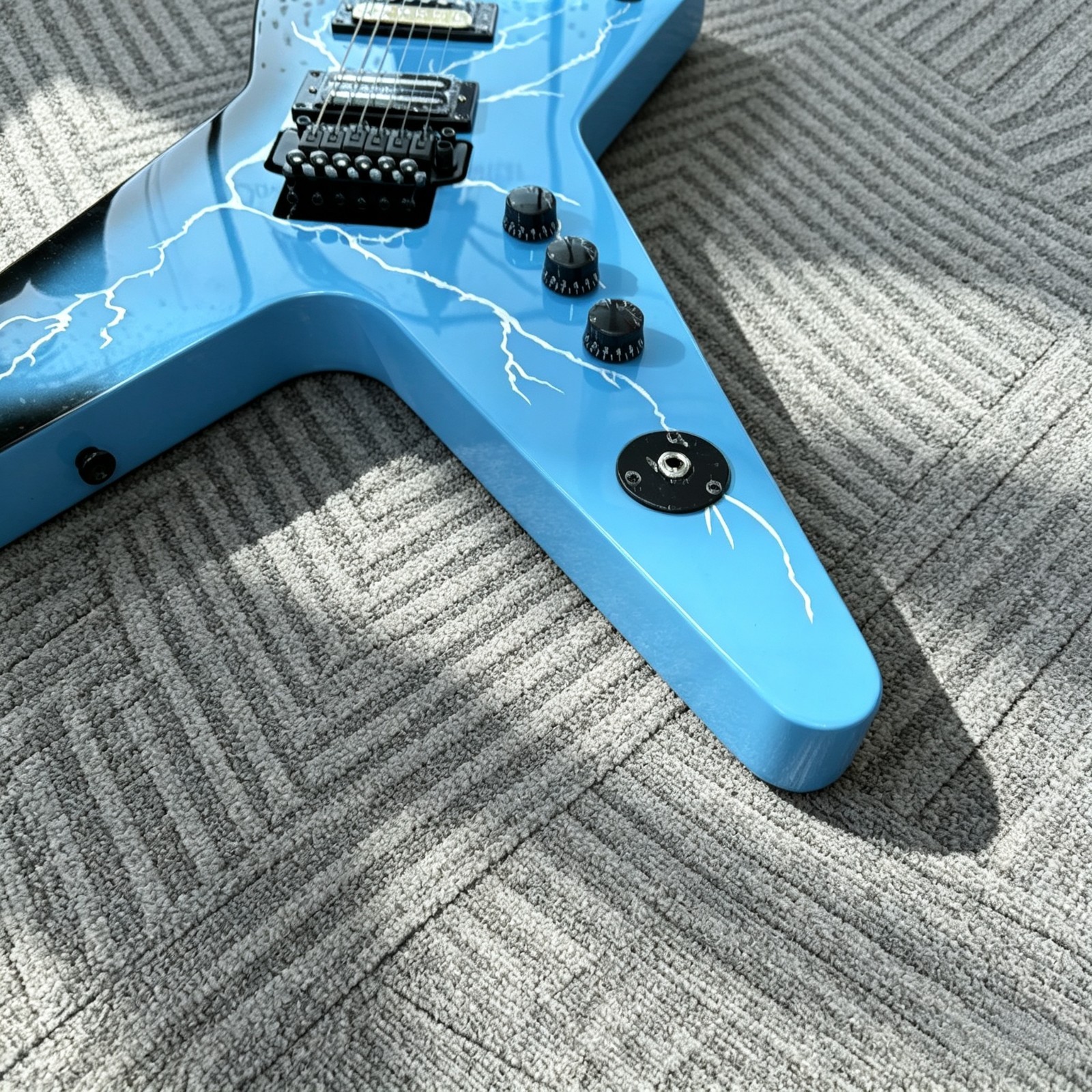 US Warehouse The Dean Darrell Dimebag Style Electric Guitar Rosewood Fingerboard