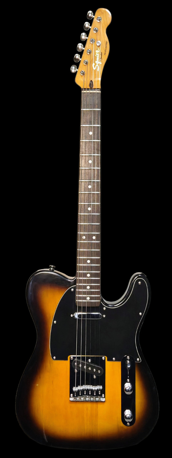 Pre-Owned Tele Style Partscaster -2-Color Sunburst with Squier Vintage Vibe Neck