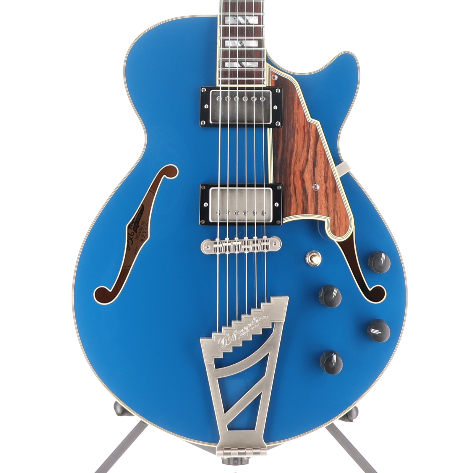 D’angelico Deluxe SS LE, Sapphire, Expert Setup (RC4) (10498)