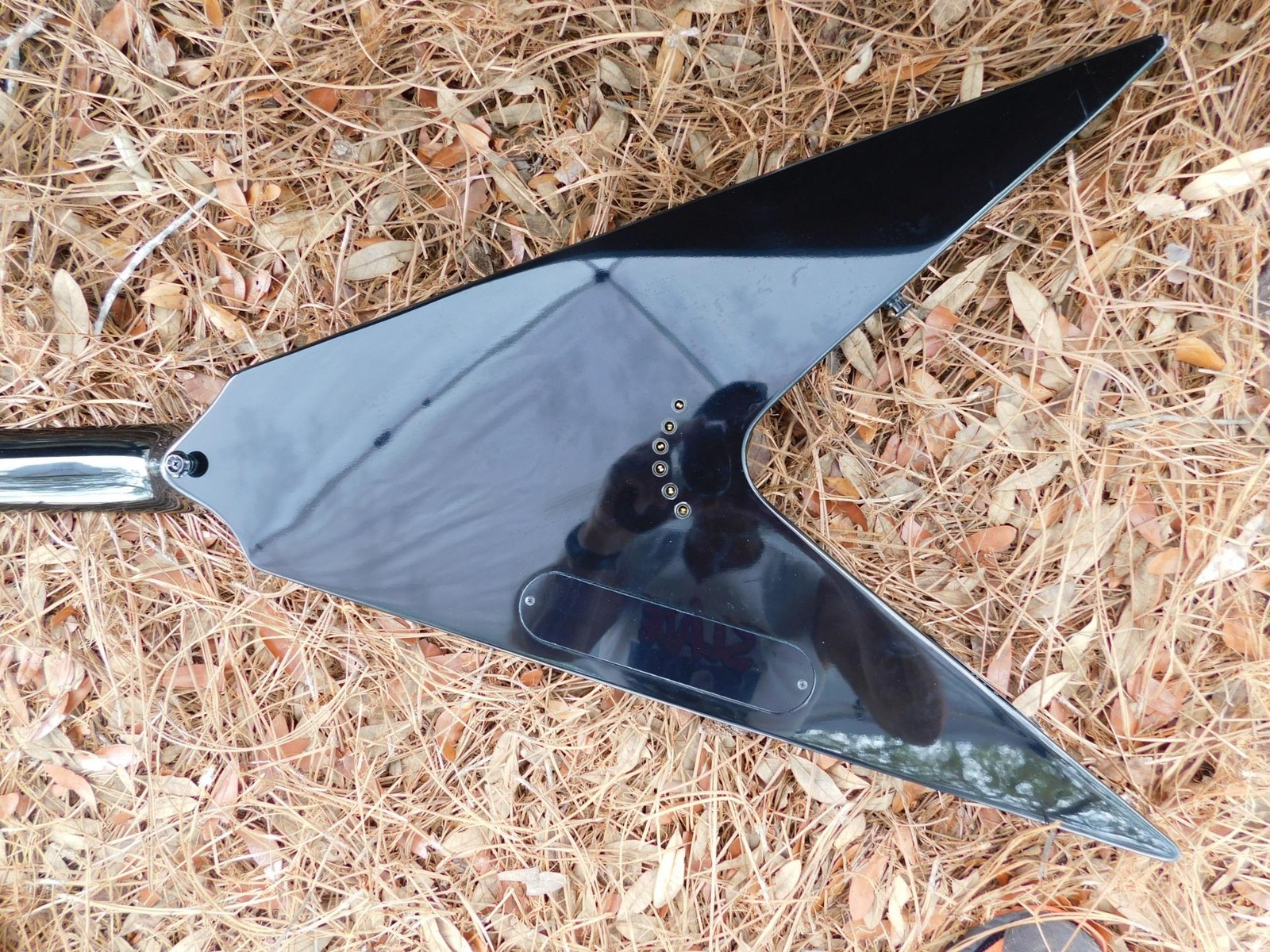 Westcreek Cerberus Set Neck Flying V, Coil Splitting,Capacitor Upgrade, Cool
