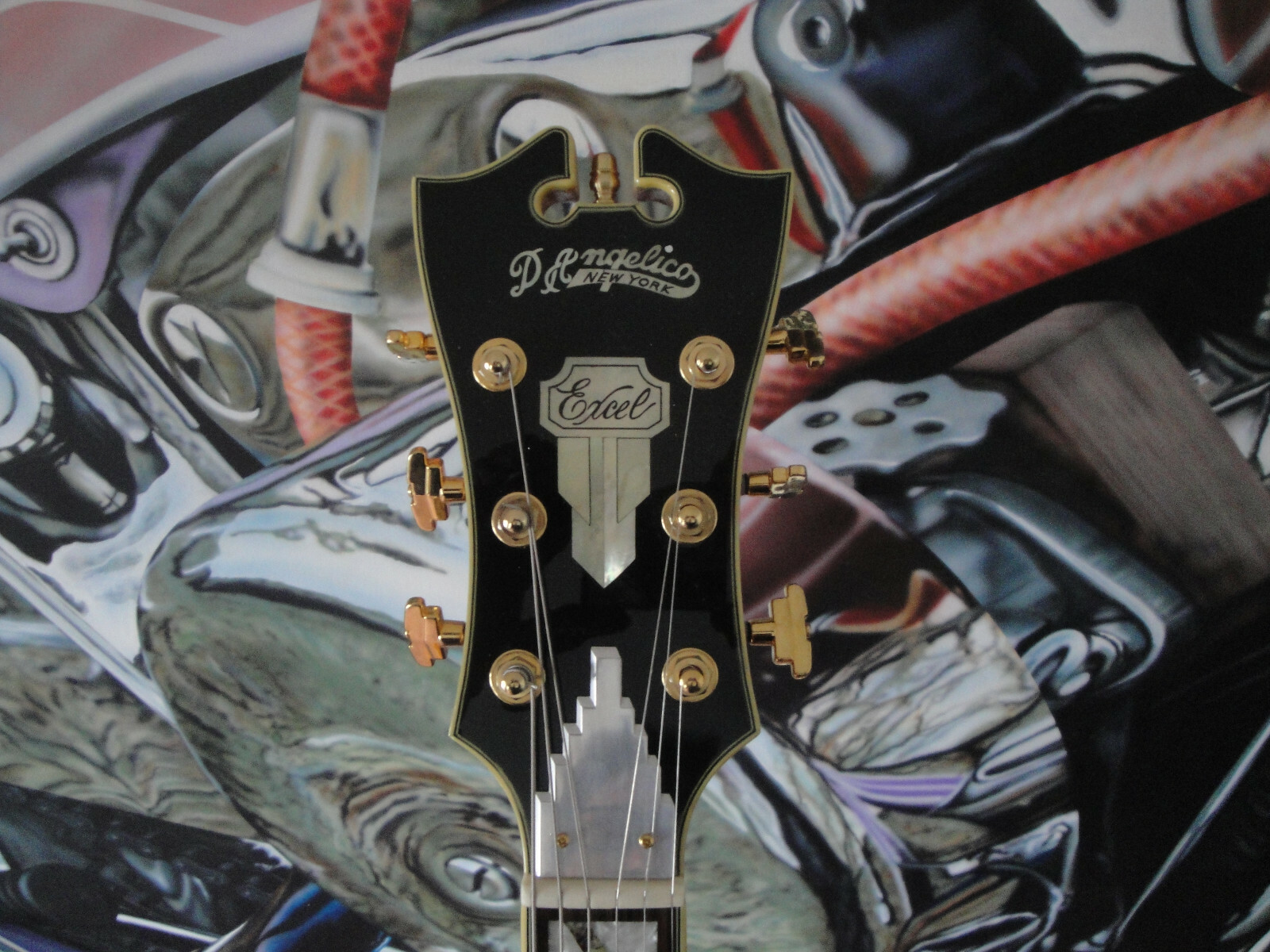  D’ Angelico prototype #3 new 2004 jazz Electric W/ Original Hard shell Case