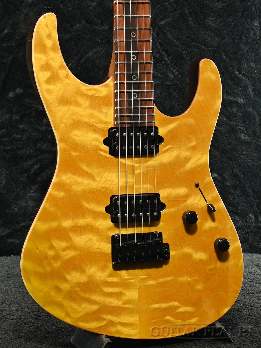 Suhr Custom Modern QMT -Trans Lemon Yellow- 3.4kg Electric Guitar