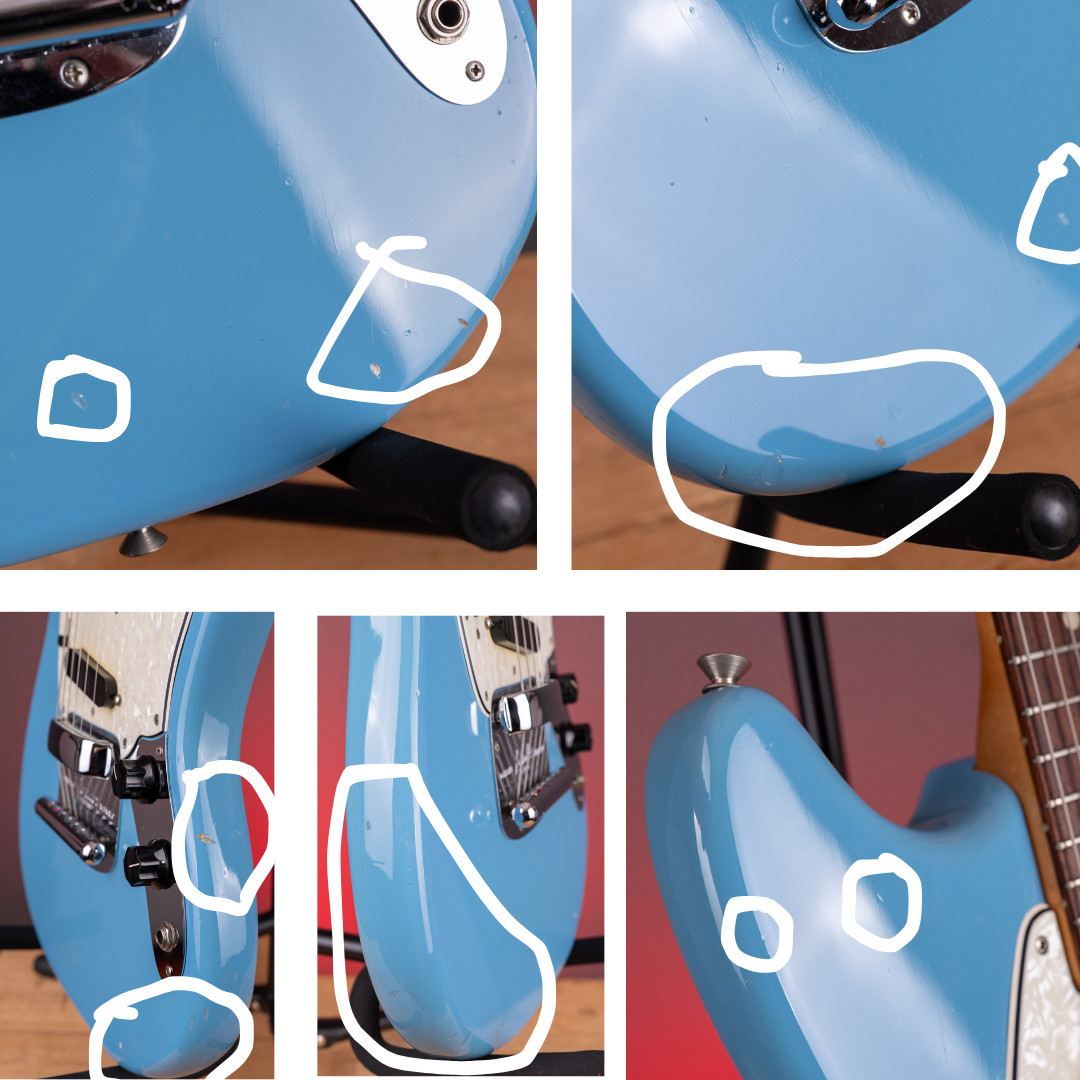 1965 Fender Mustang Daphne Blue