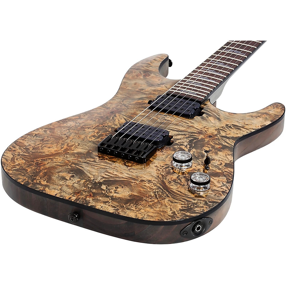 Schecter Guitar Research Omen Elite6 Electric Guitar Charcoal