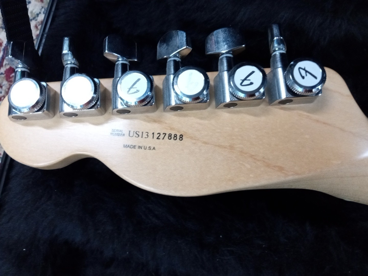 Fender 2013 American Deluxe Telecaster Thinline DELUXE HSC Cracked Body SEE PIC