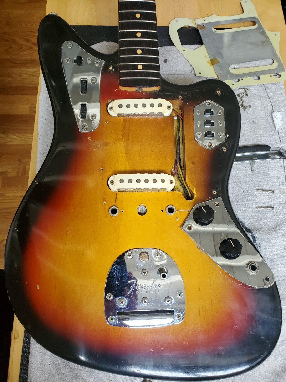 1963 Fender Jaguar Electric Guitar with Original Case