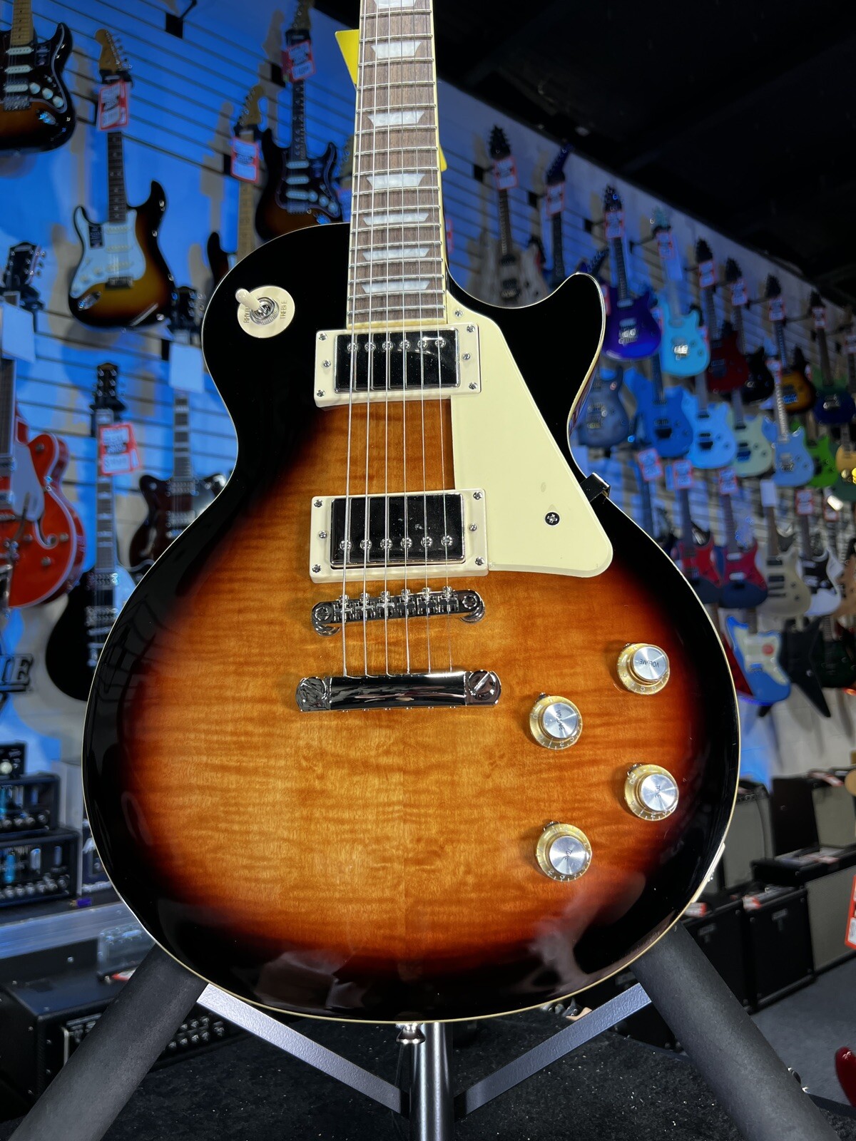 Epiphone Les Paul Standard ’60s Electric Guitar – Bourbon Burst Auth Deal! 516