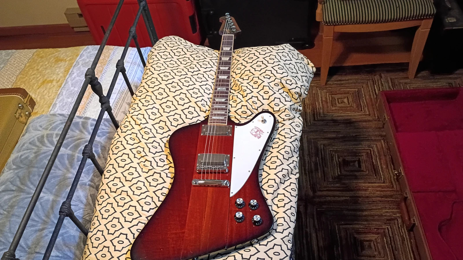 Electric Guitar Gibson Firebird 2014 120th Anniversary Edition Sunburst Color