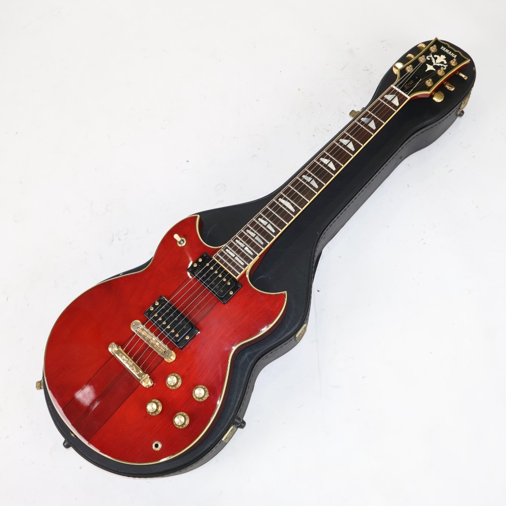 YAMAHA SG1500 Persimmon Red Used 1982 w/Hard case