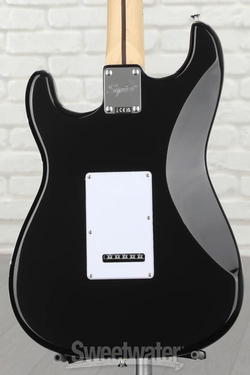 Squier Affinity Series Stratocaster Electric Guitar – Black with Maple