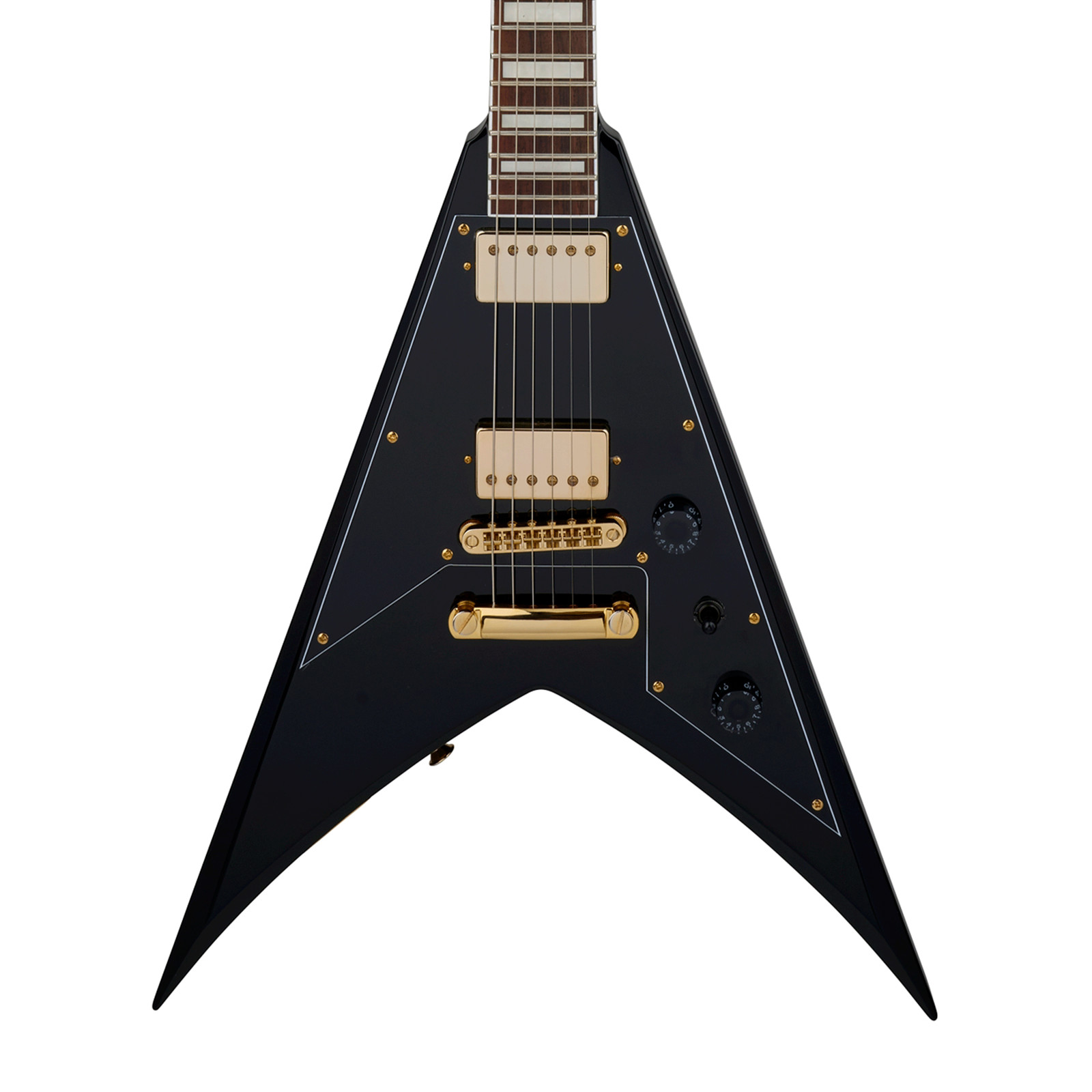 Used Jackson X Series Sig. Scott Ian King V KVXT Electric Guitar – Black