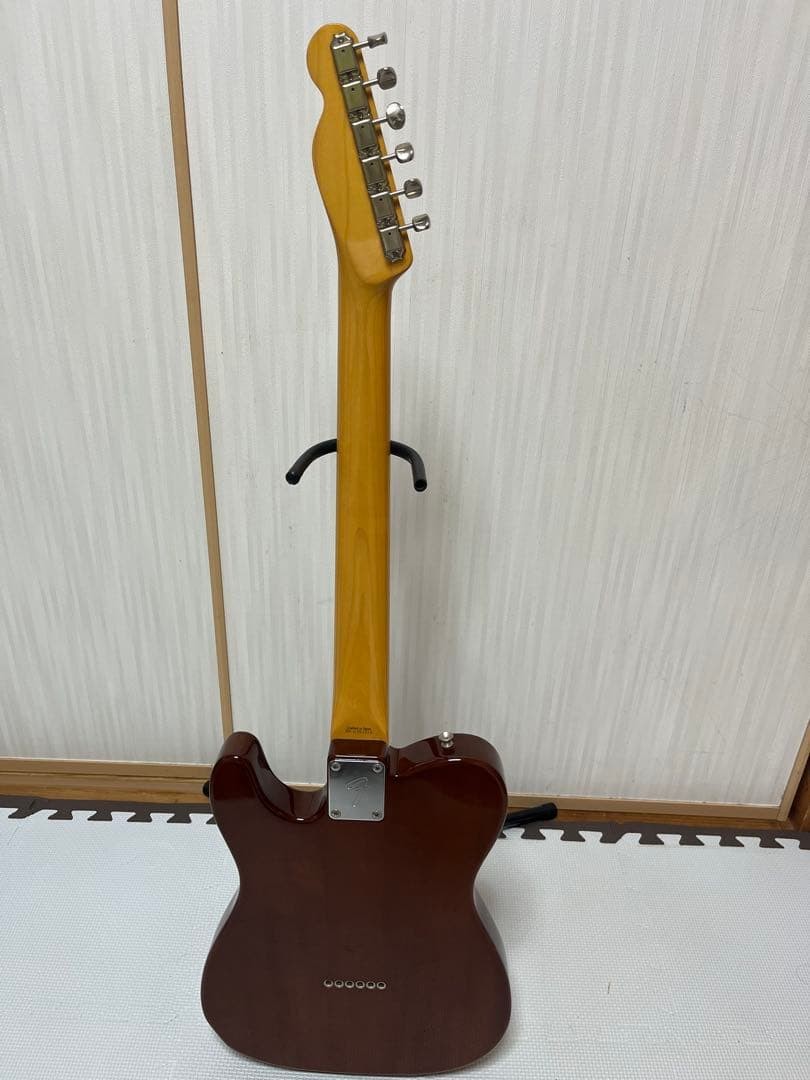 Fender Japan Telecaster Mahogany Body Pearl Pickguard Hollow Semi-Body Guitar
