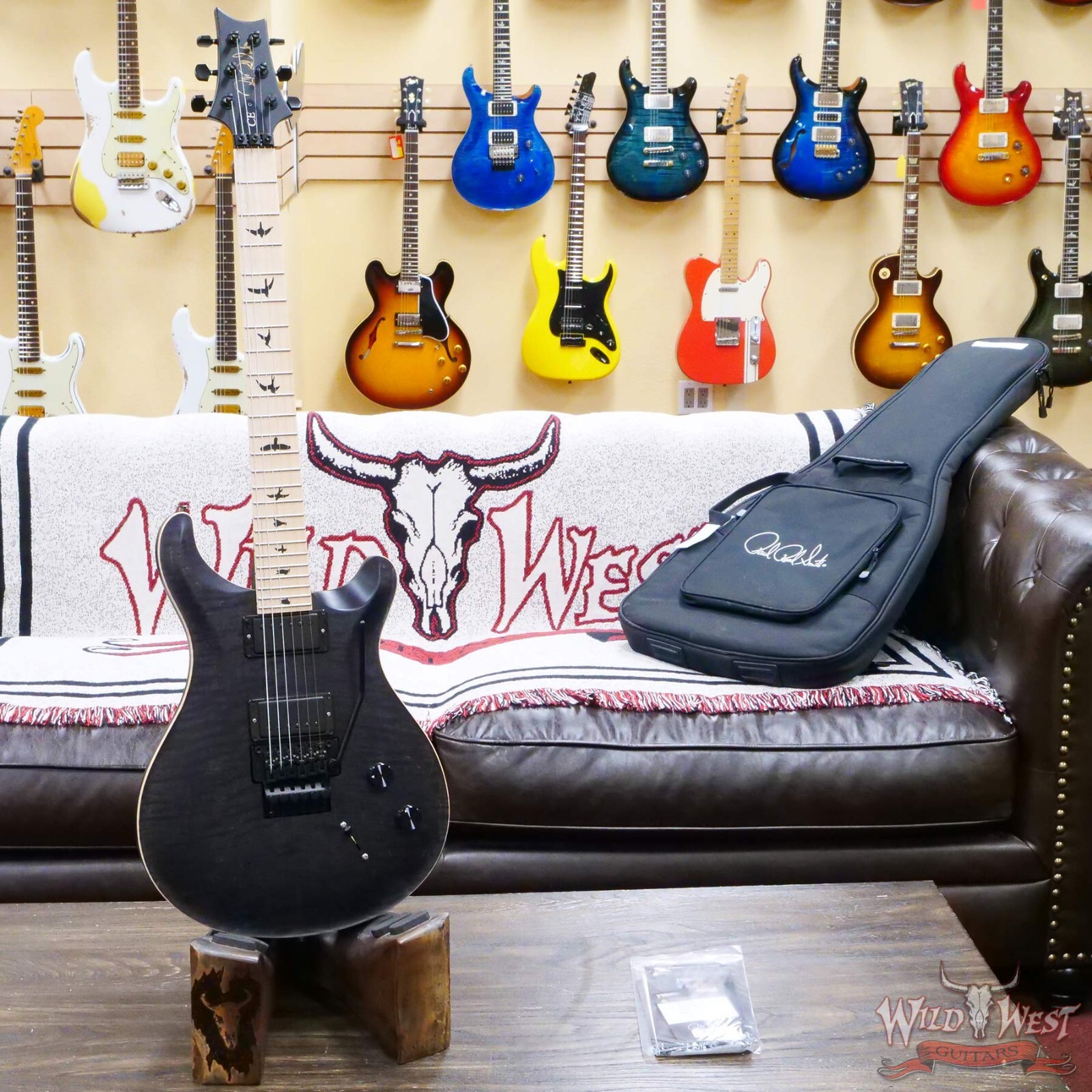 Paul Reed Smith PRS Dustie Waring Signature CE 24 Floyd Rose Gray Black