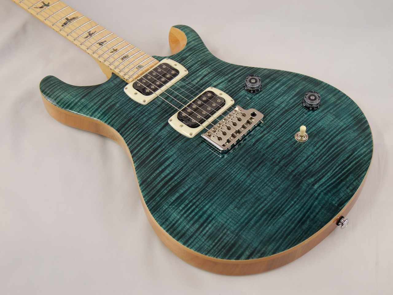 Paul Reed Smith Prs Se Ce 24 Maple Top / Fb 2026 Slate Blue Natural Back *Iv988