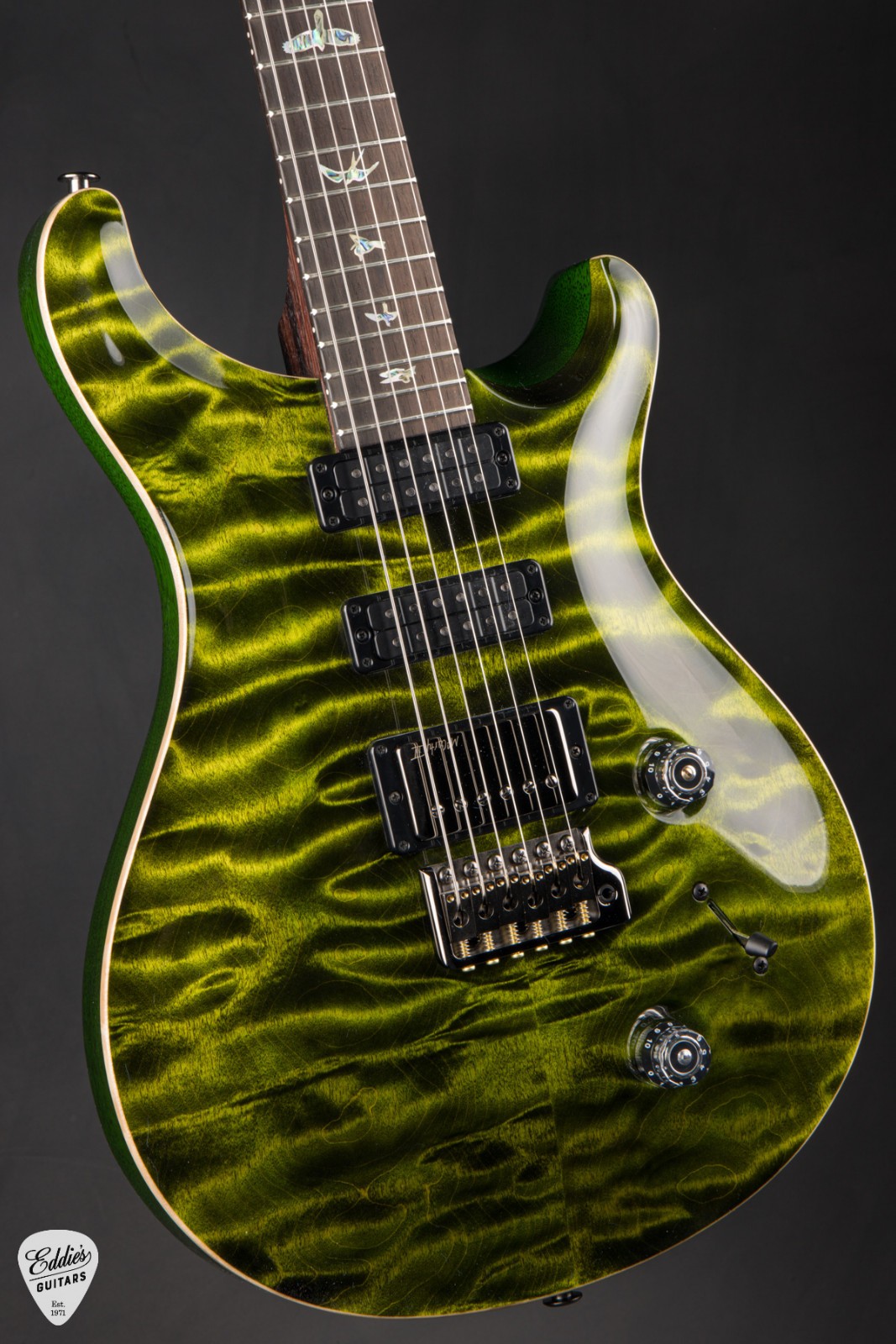 PRS Eddie’s Guitars Wood Library Studio Braaz / Rosewood Neck – Jade