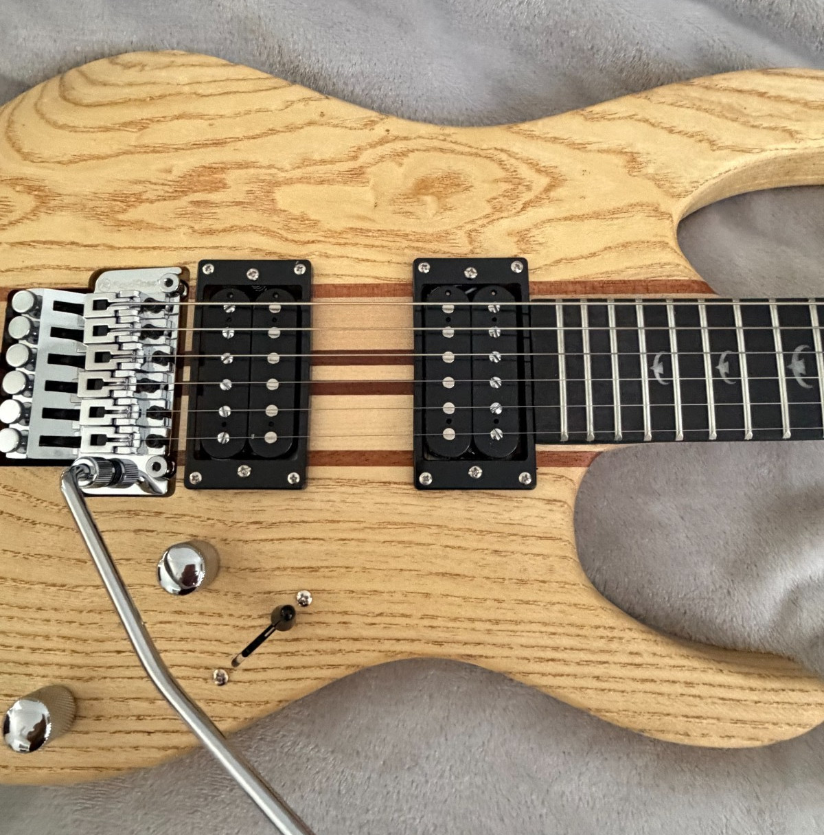 BullFighter- JACOBS MODS PRO-SETUP Neck thru electric guitar Beautiful/ Video