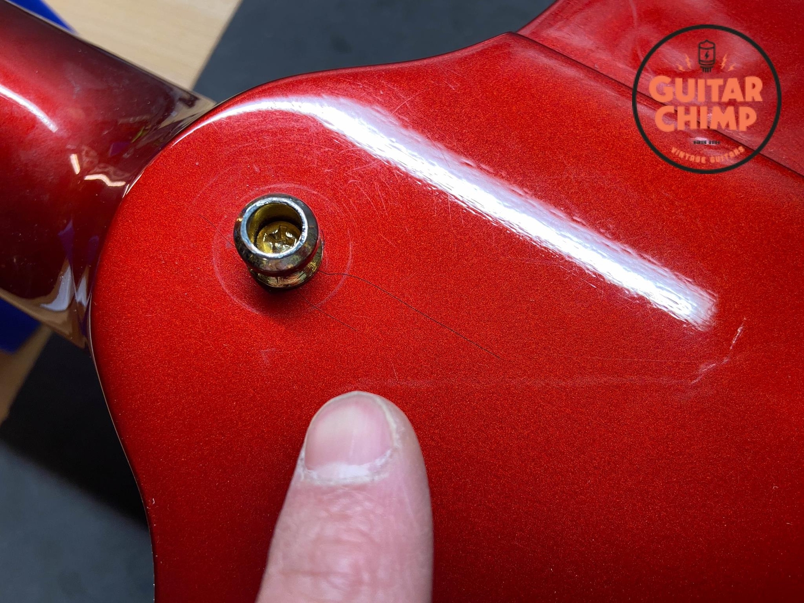 2006 Gibson Firebird VII Metallic Red | Gibson Firebird Case
