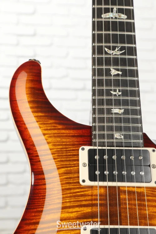 PRS Custom 24 “Floyd” 10-Top Electric Guitar – Dark Cherry Sunburst