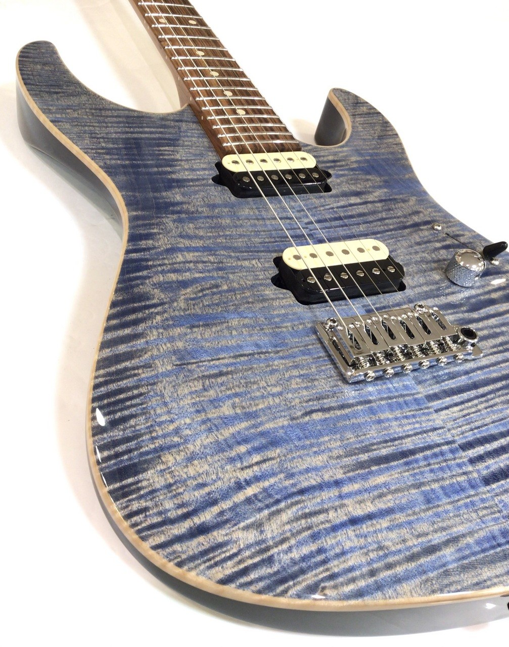 Suhr JE-Line Modern Plus Ash TBD Trans Blue Denim Slate – First time in Japan! A