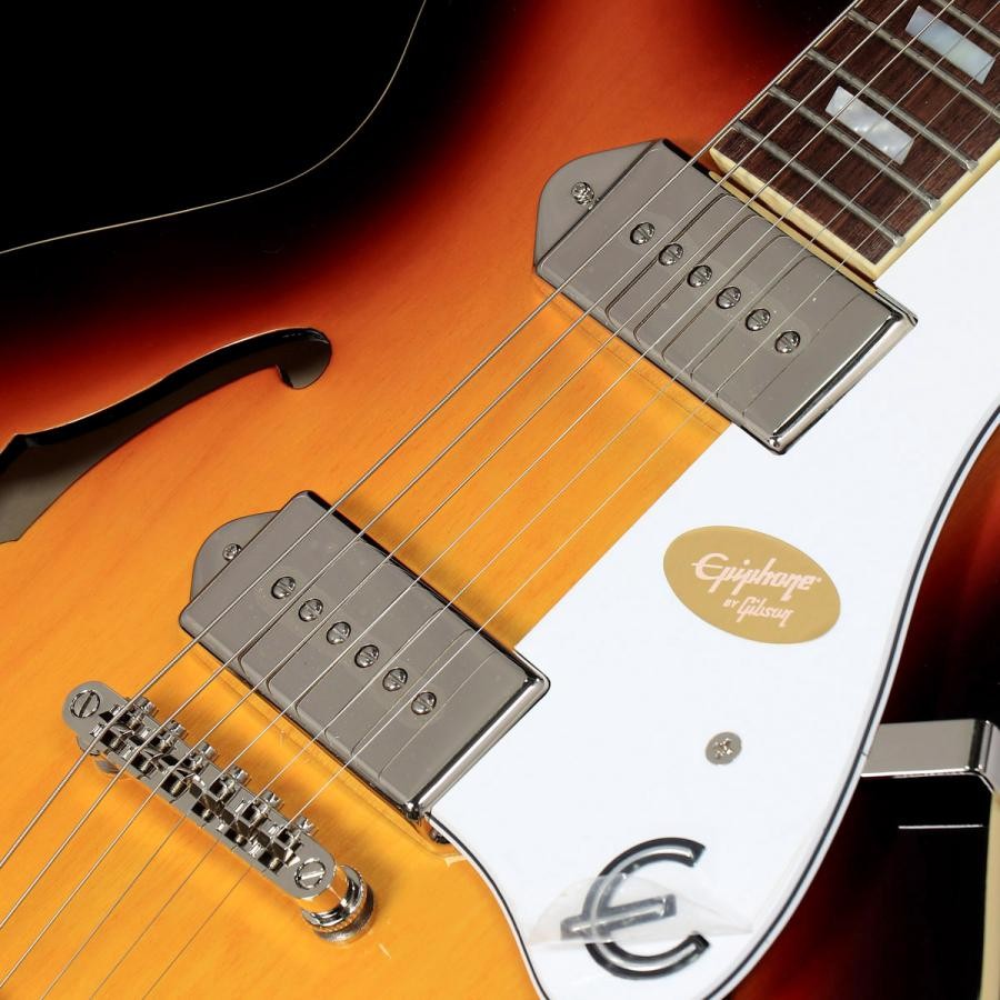 Epiphone Casino Vintage Sunburst with gig bag electric guitar