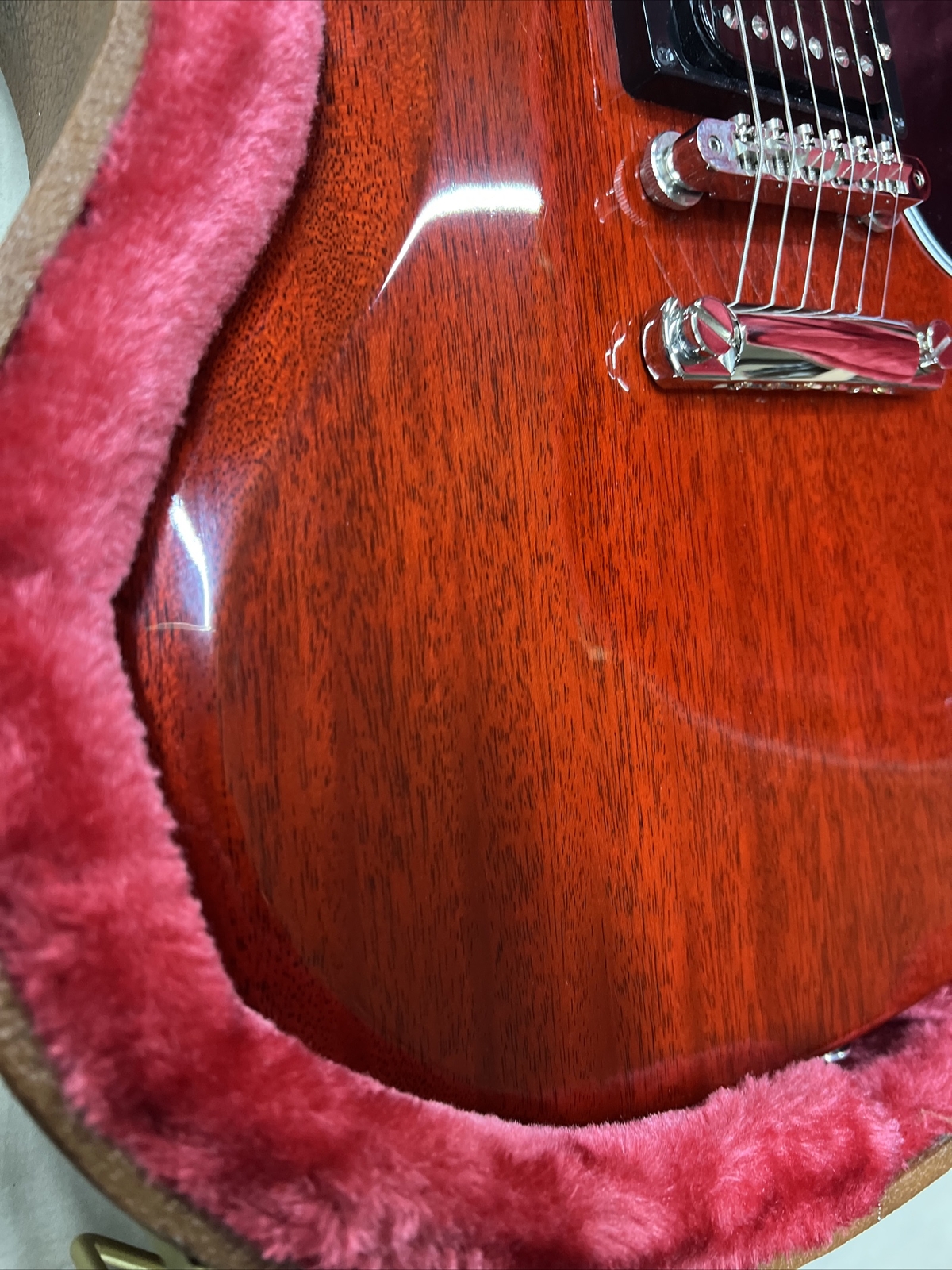 2020 Gibson SG Standard 61 Vintage Cherry Electric Guitar made In Nashville Demo