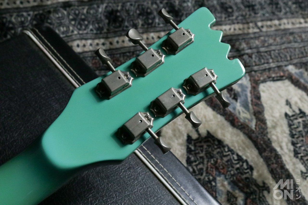 Mosrite The Ventures Model Surf Green Black Cloud