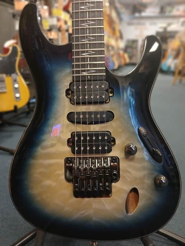 Ibanez JIVAJR-DSE Nita Strauss Signature Electric Guitar – Deep Sea Blonde