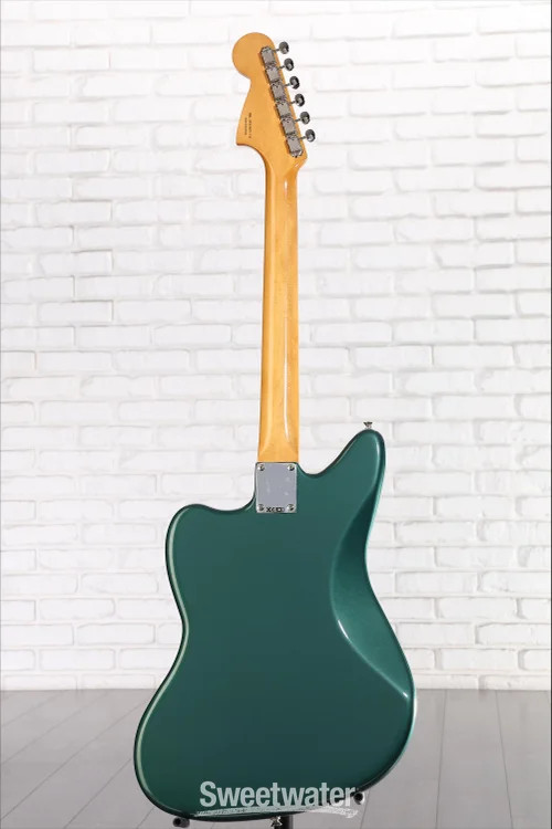 Fender Vintera III Mid ’60s Jaguar Electric Guitar – Sherwood Green Metallic