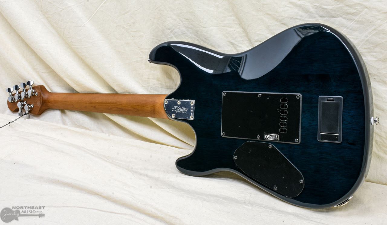 Sterling by Music-Man Sabre – Deep Blue Burst