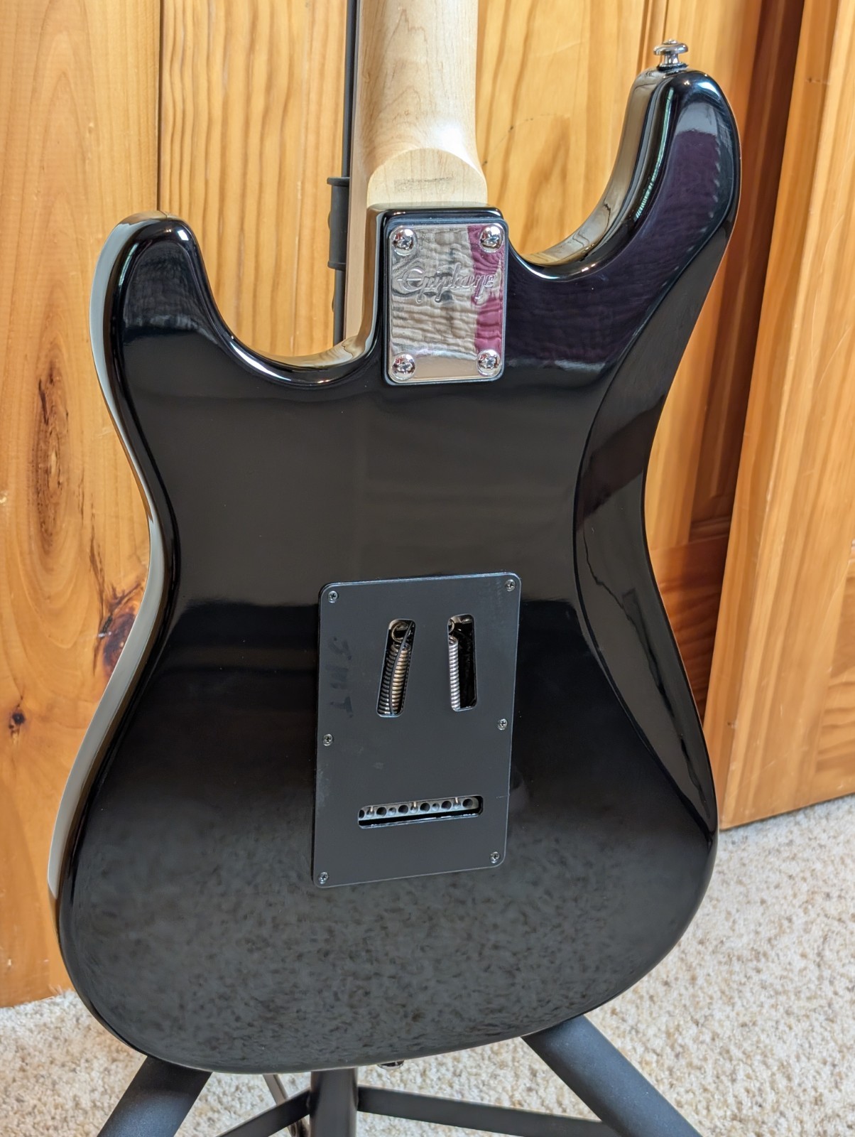 Epiphone S-210 FAT-210 (S-310) HSS Strat Style Electric Made In Korea MIK Black