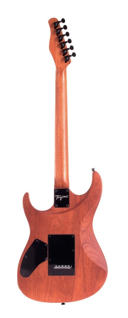 Tagima NTMS-DF Stella Natural Satin Mahogany Electric Guitar – Demo