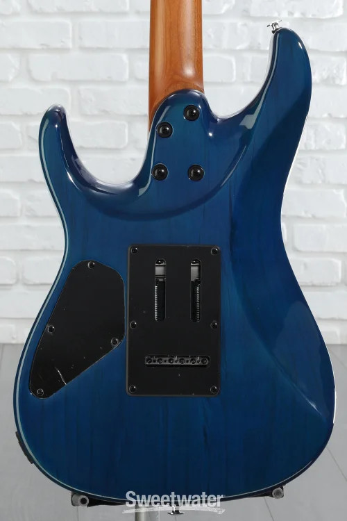 Ibanez Standard AZ24S1F Electric Guitar – Transparent Turquoise Burst