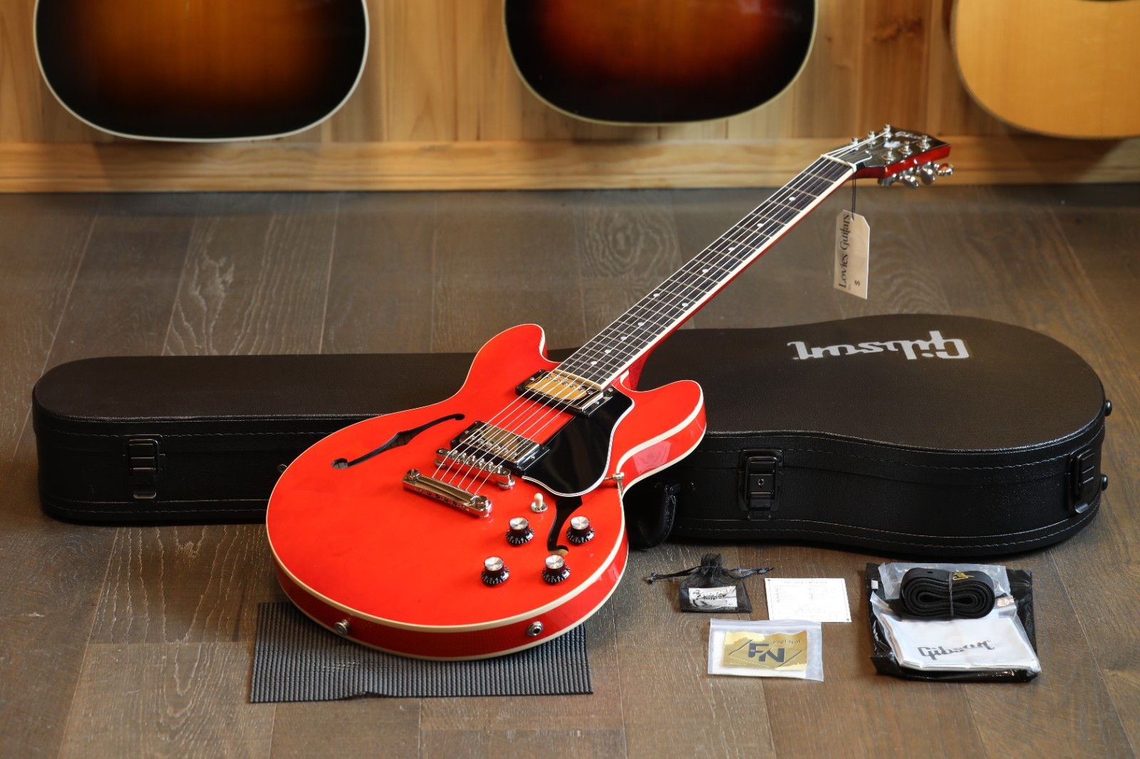 2024 Gibson ES-339 Semi-Hollow Electric Guitar Cherry Red Gloss + OHSC
