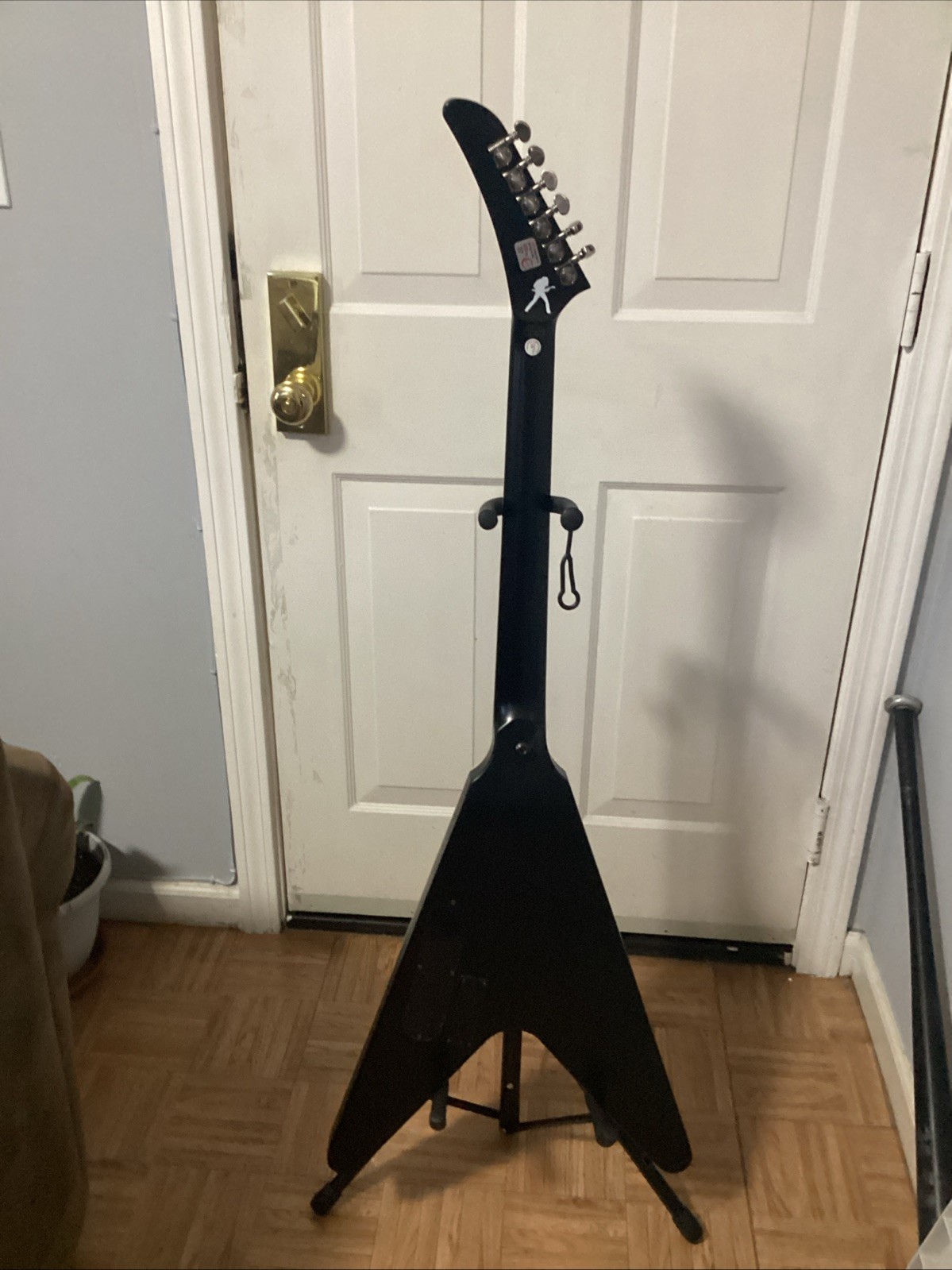 Epiphone Dave Mustaine Signature Flying V Prophecy Guitar, Aged Dark Red Burst