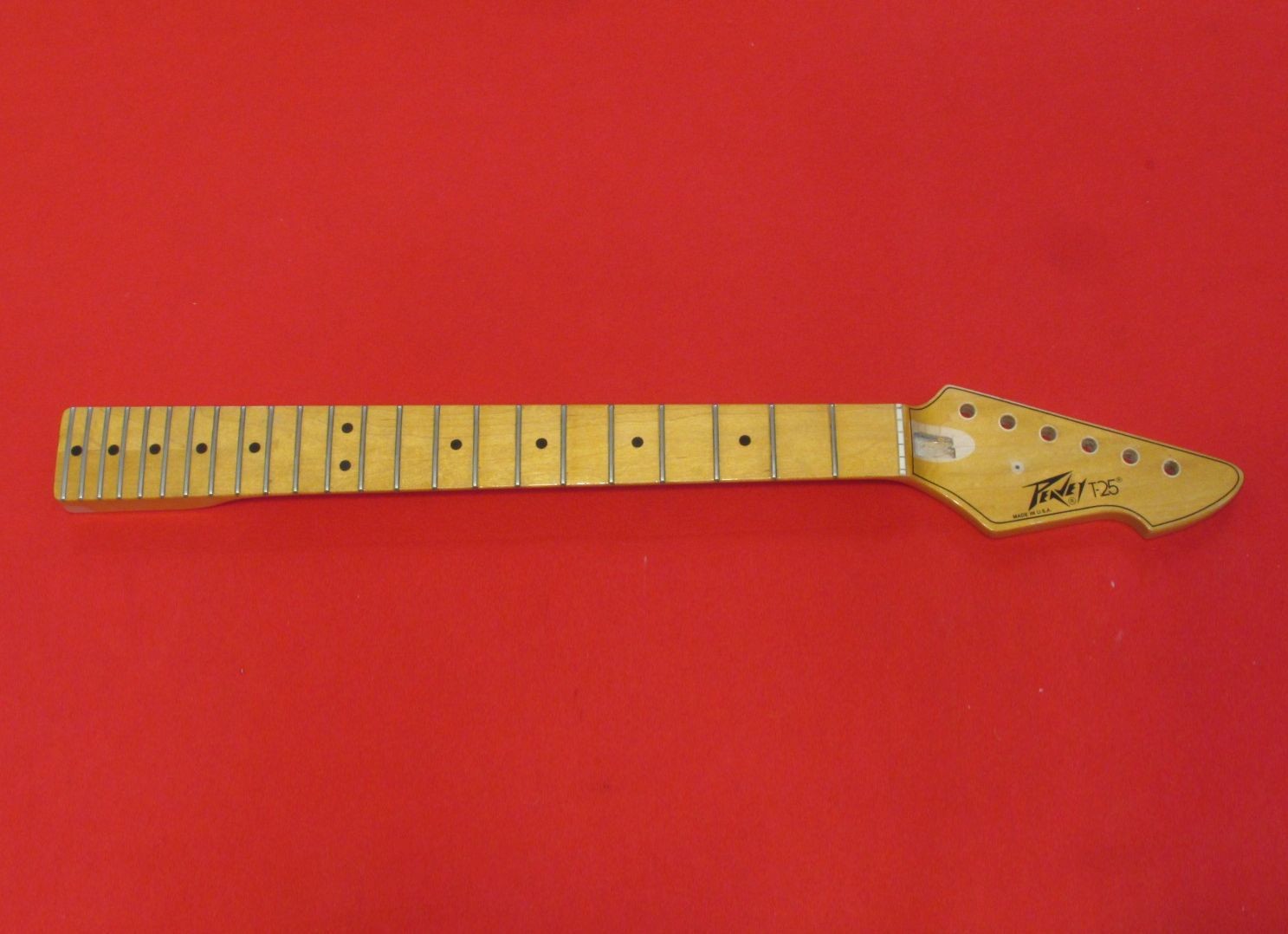 Vintage 1982 Peavey USA T-25 Guitar Neck – Maple – T Series