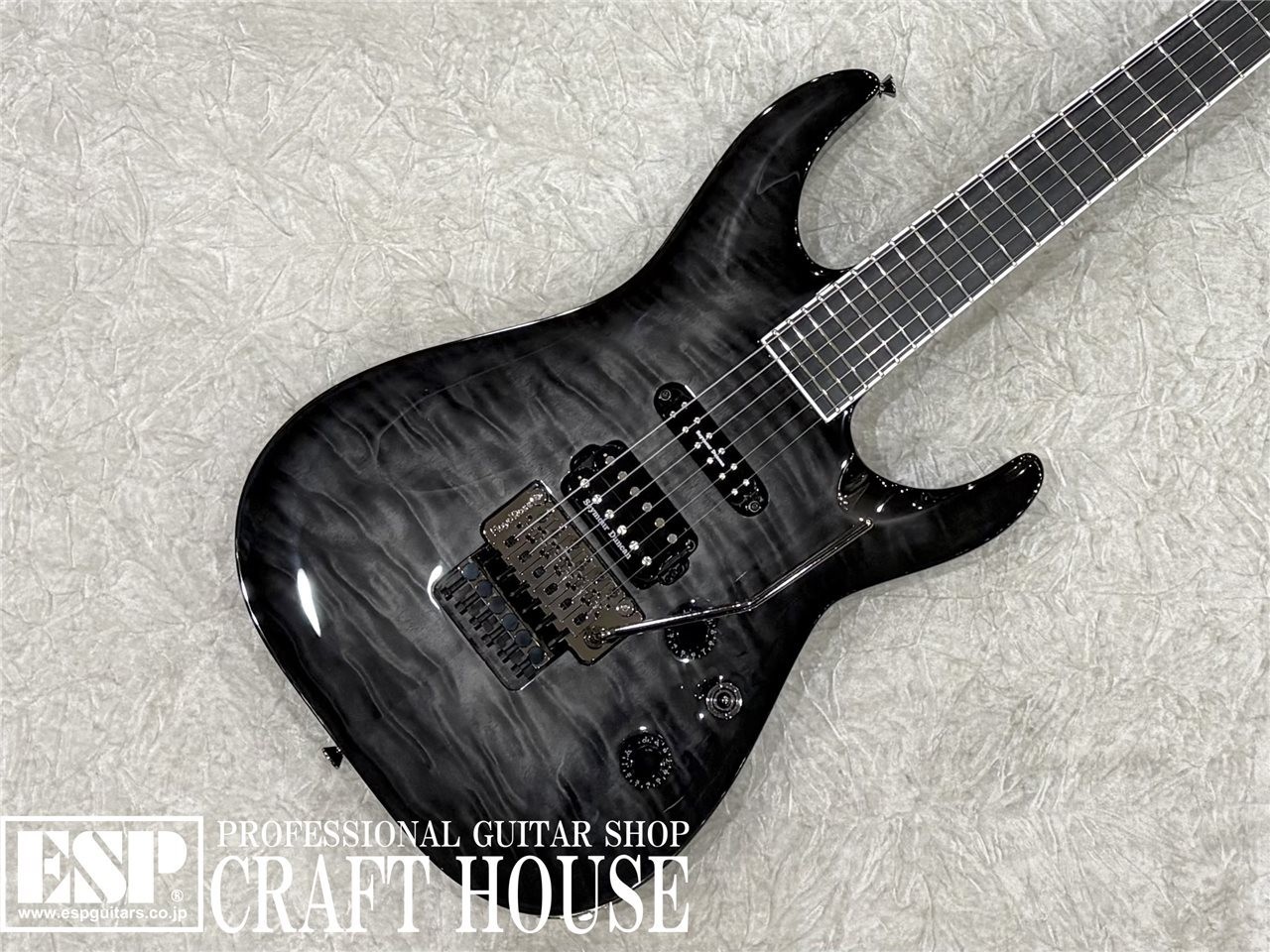 E-II Horizon SGZ Custom Quilt See Thru Black X JAPAN SUGIZO Signature Model Used