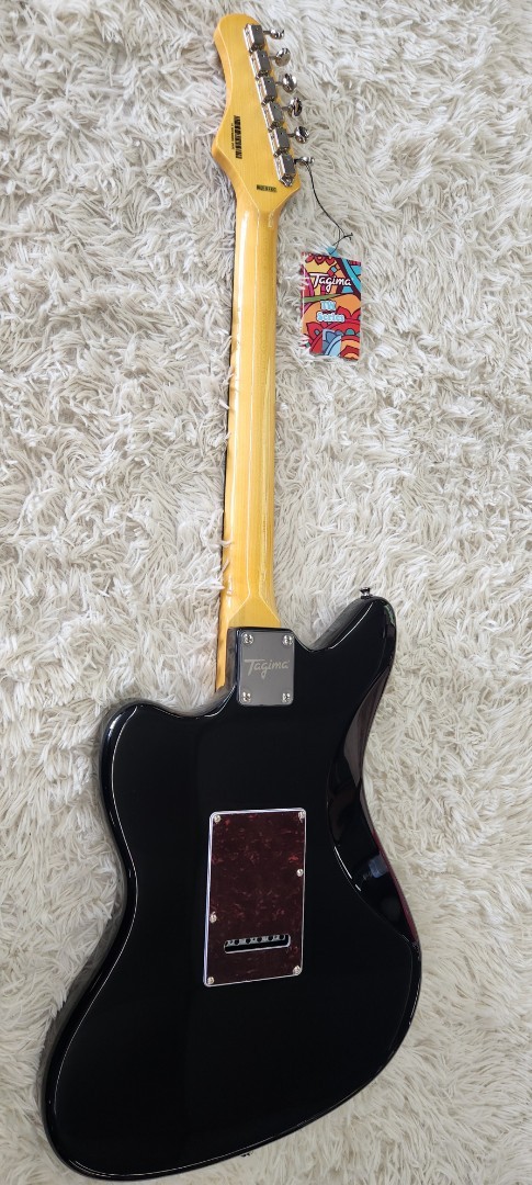 Tagima TW61 BK-DF/TT Offset Electric Guitar w/P90s, Black – B stock – Jazz Mastr