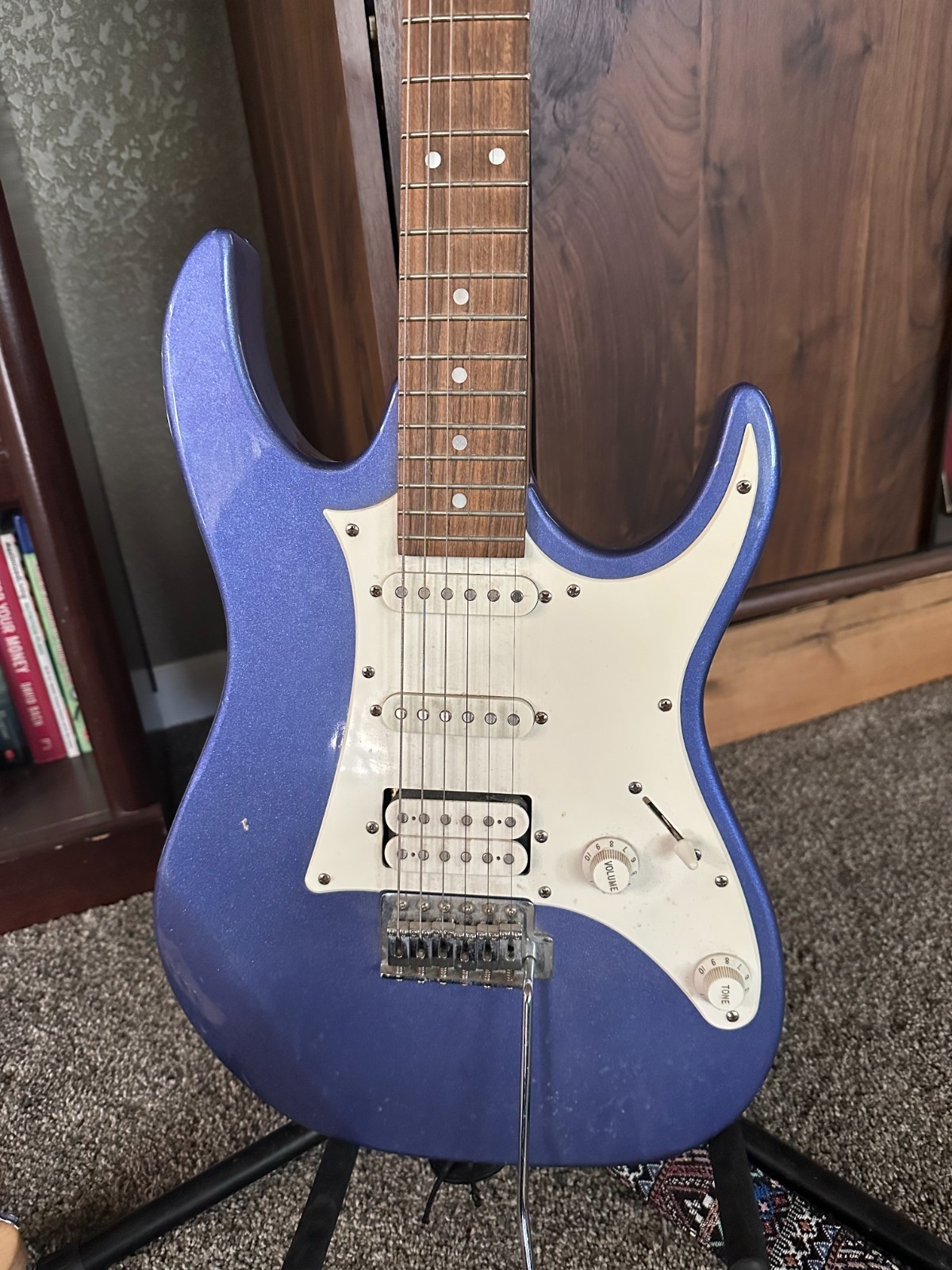 Ibanez GIO 6 String Electric Guitar – Purple