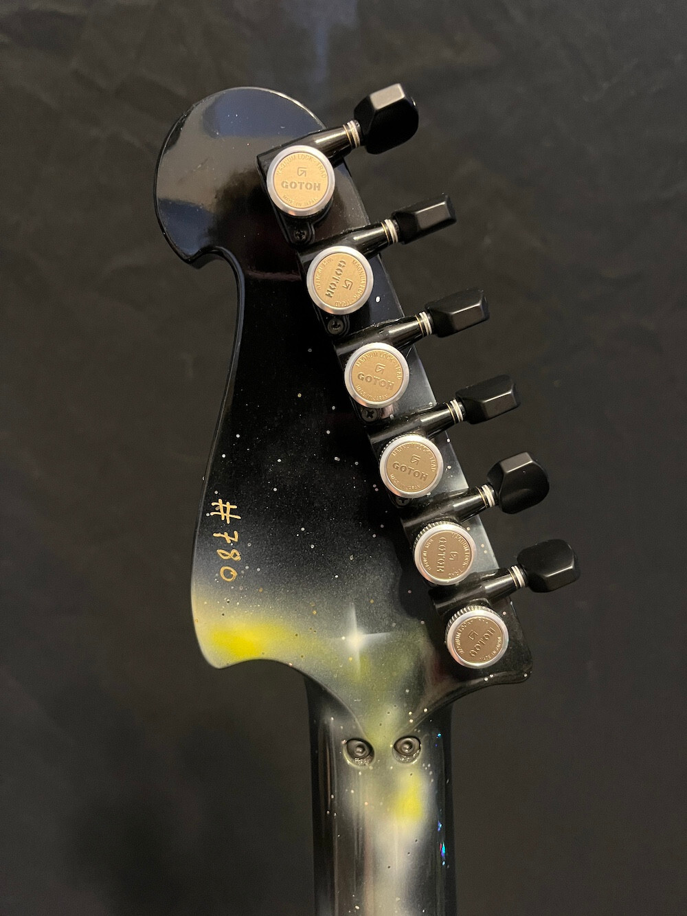 2017 Knaggs Severn XF Trembuck Galaxy Graphic by Nick Ralph Flame Maple Neck W/O