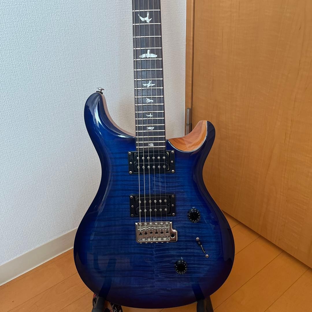Electric Guitar PRS SE Custom 24 2021 Faded Blue Burst Made in Indonesia