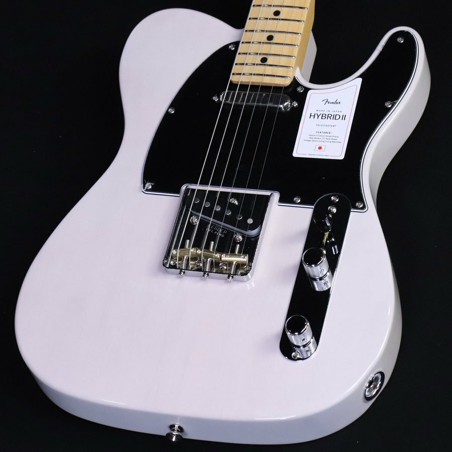 Fender Made in Japan Hybrid II Series Telecaster Maple US Blonde Electric Guitar