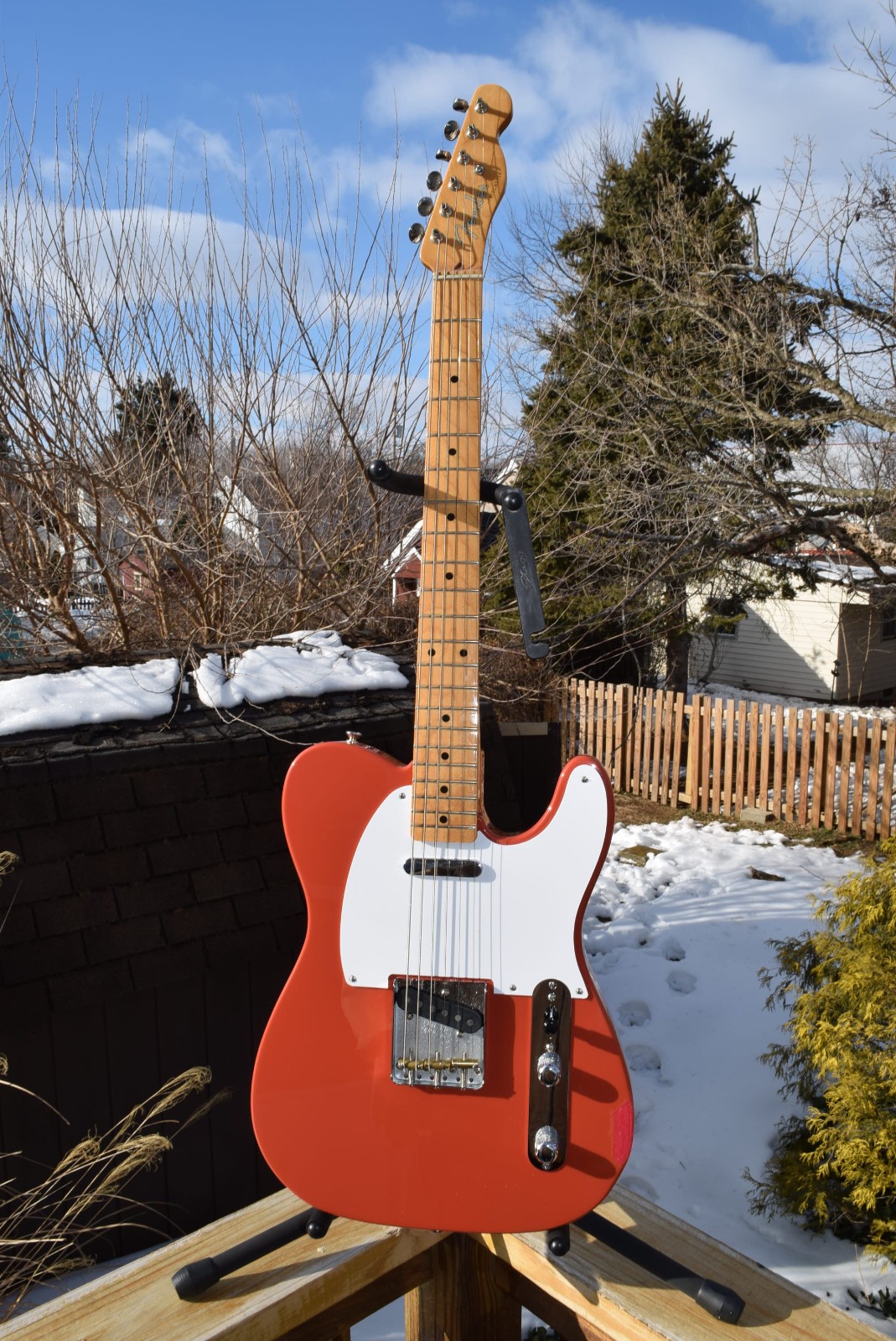 2020 Fender Vintera 50’s Telecaster – MIM – Fiesta Red – HSC