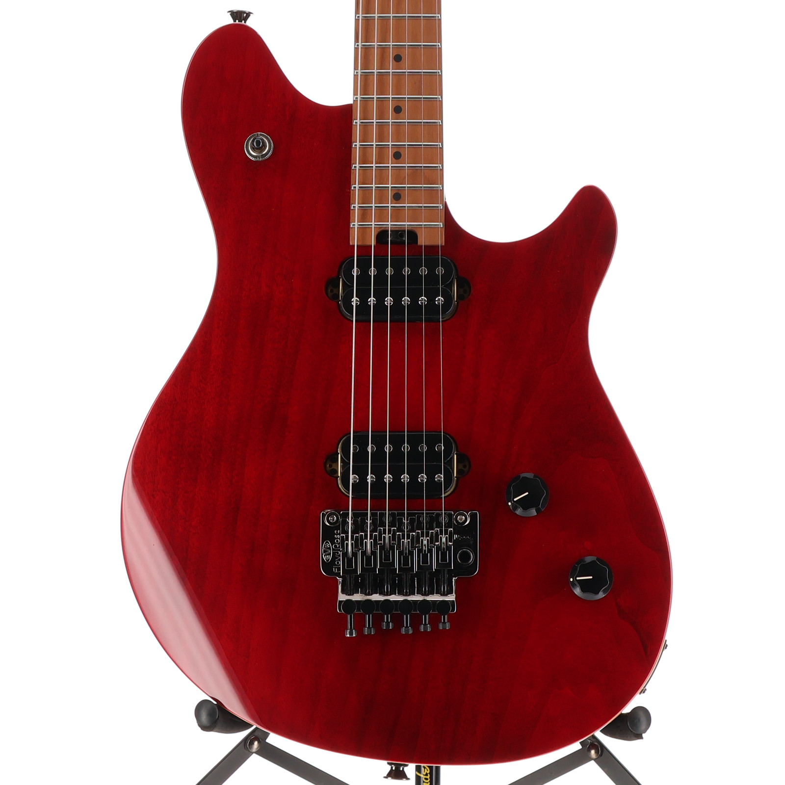 EVH Wolfgang WG Standard QM, Baked Maple Fingerboard, Wine Red (RP)