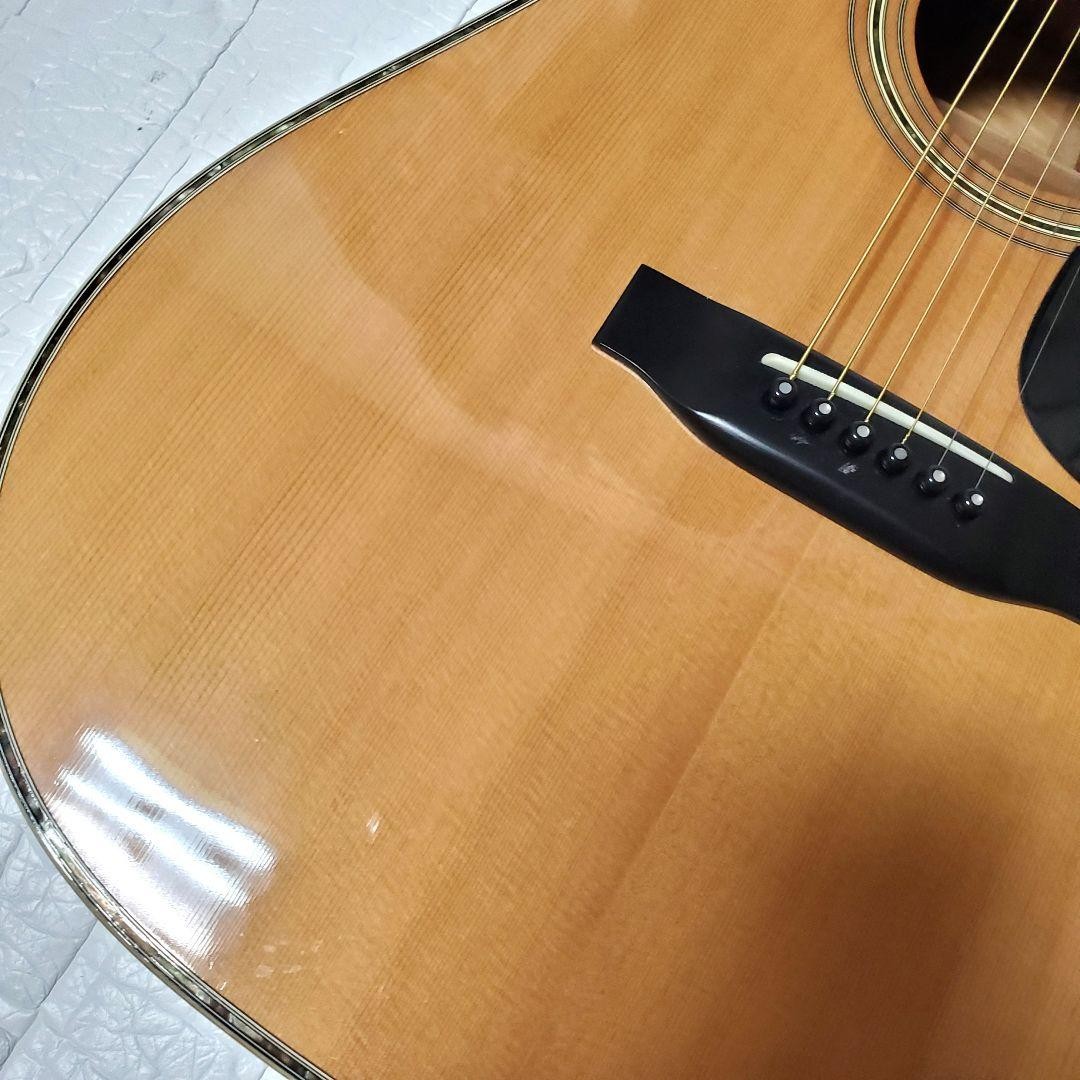 Good condition Maurice W-50 70s acoustic guitar Jacaranda plywood