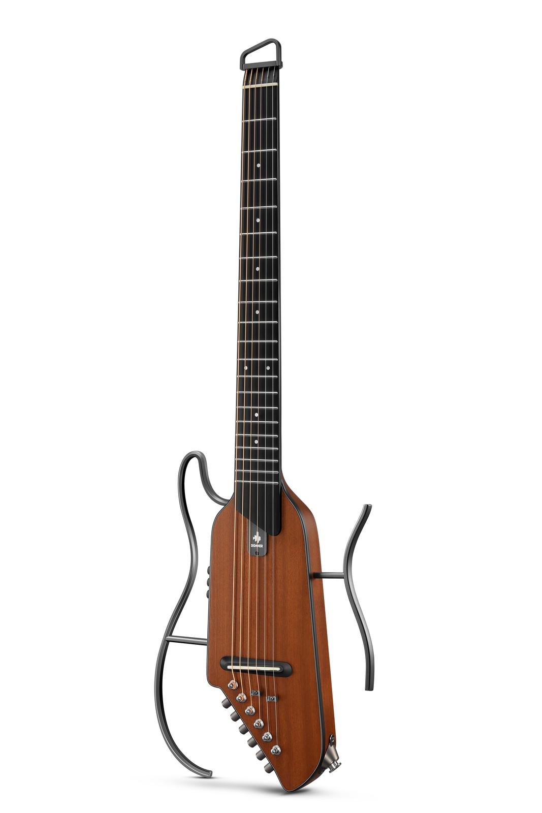 Donner HUSH™ I Travel Acoustic Electric Guitar Portable Headless Silent Pratice