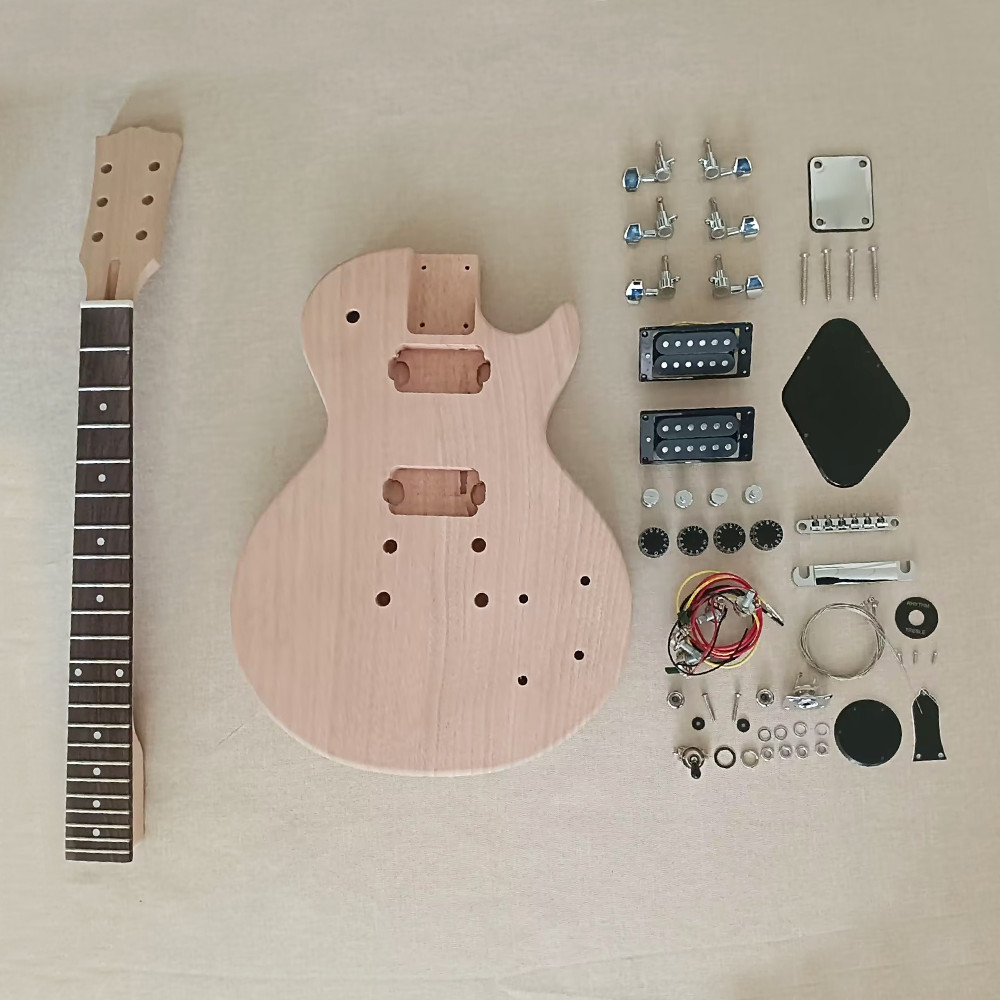 DIY 6 String Electric Guitar Kit Humbucker Pickup LY