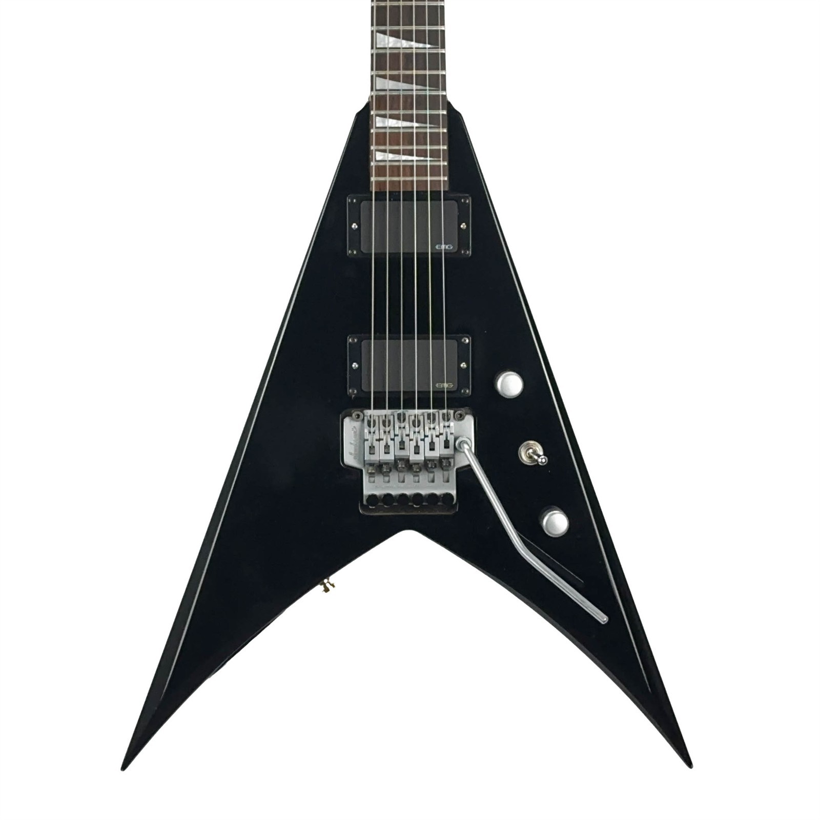 Jackson KV3 King V, Gloss Black, EMG Pickups, Hardshell Case, Japan