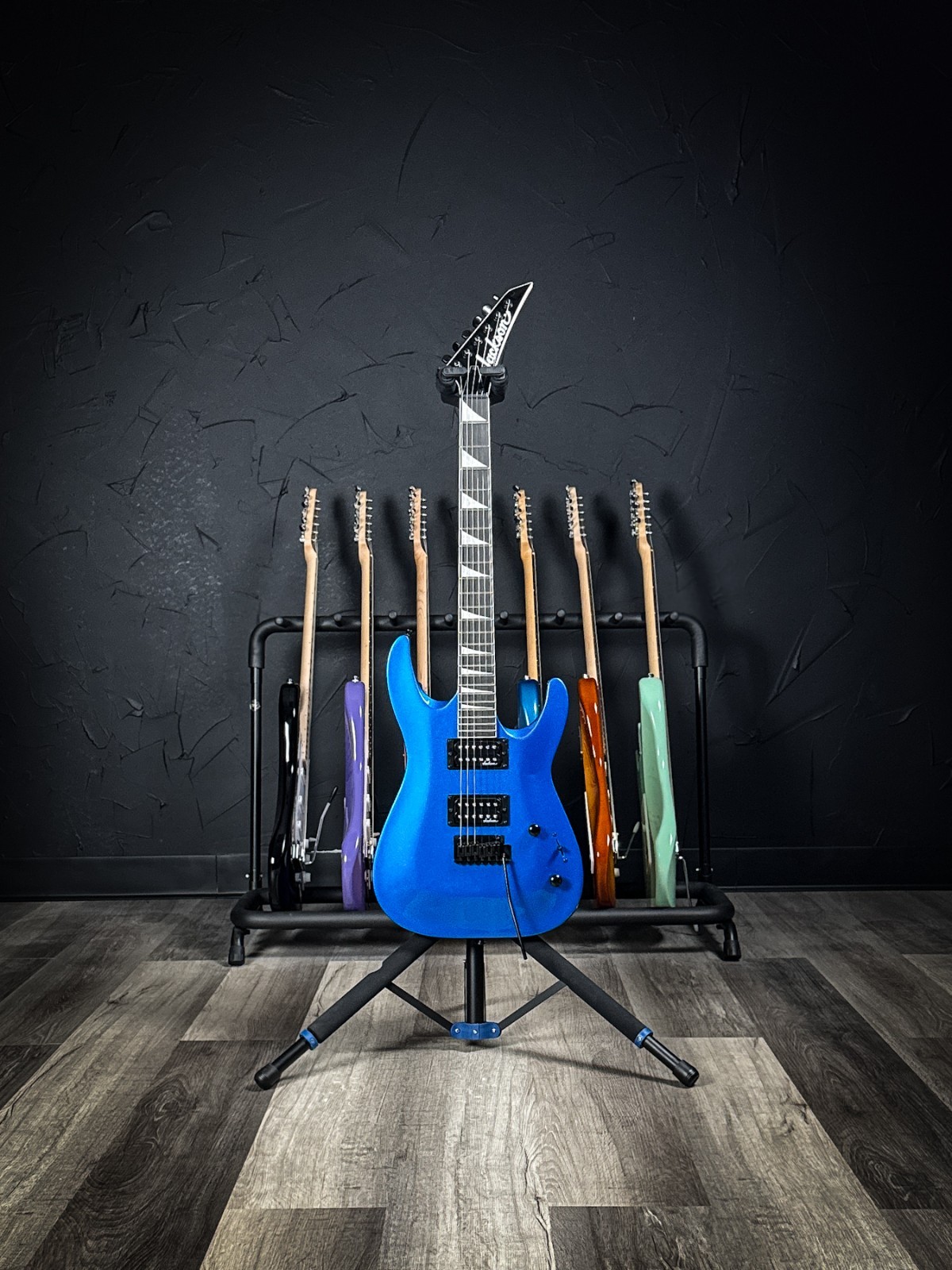 Jackson JS22 DKA Electric Guitar – Metallic Blue