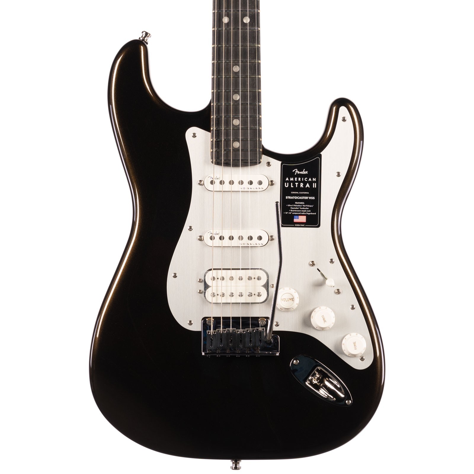 Fender American Ultra II Stratocaster HSS Texas Tea (171)