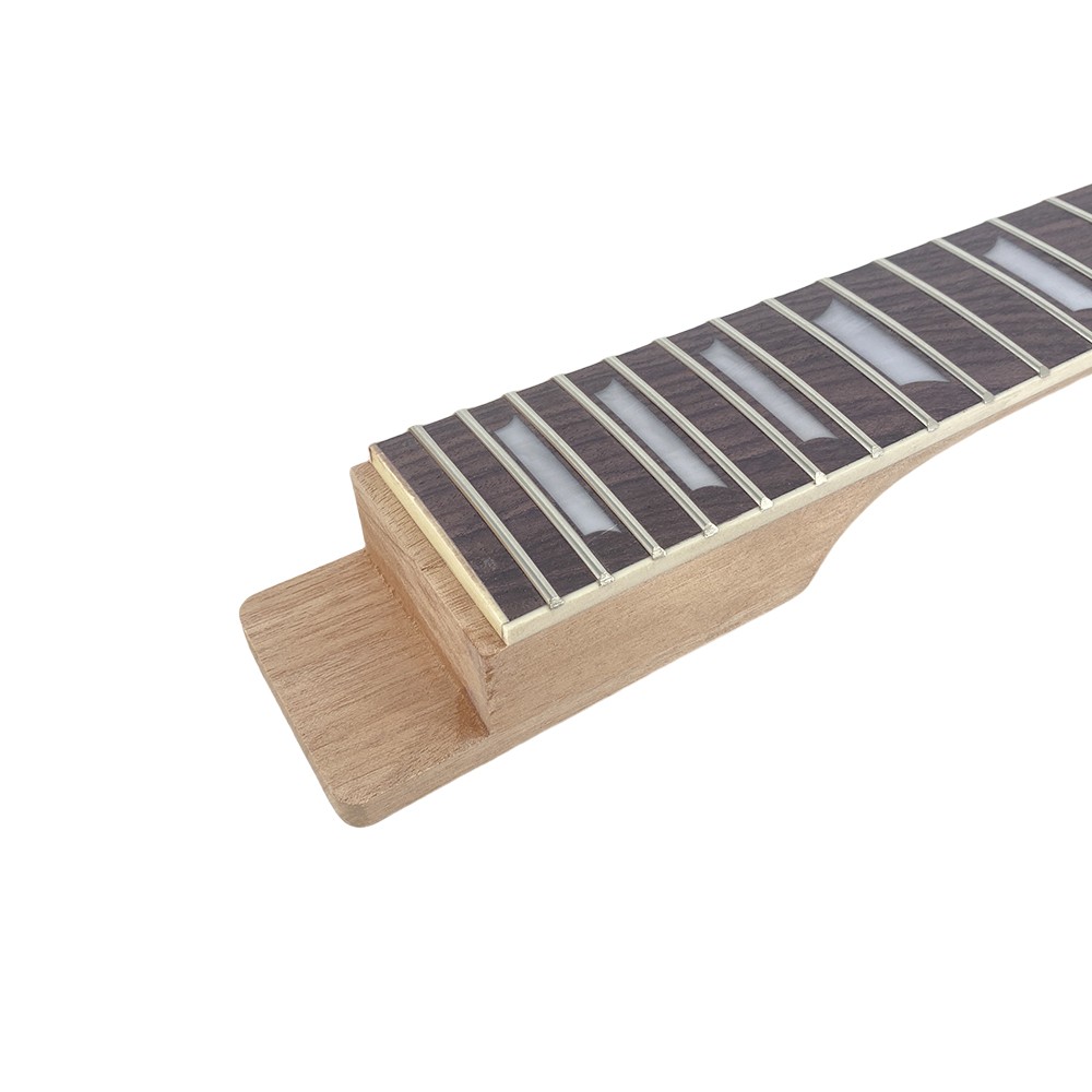 DIY Electric Guitar Kit Mahogany Body 22Fret 24.75Inch Rosewood Fretboard